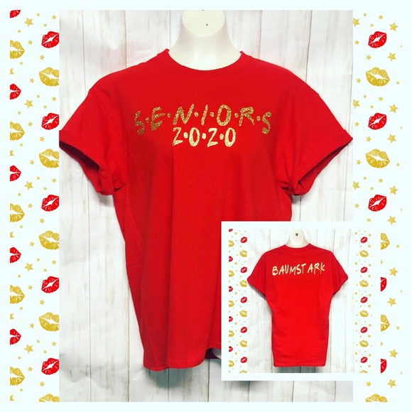 s.e.n.i.o.r.s. 2022 or 2023 etc.Handmade T-shirt’s - Picture 2 of 4